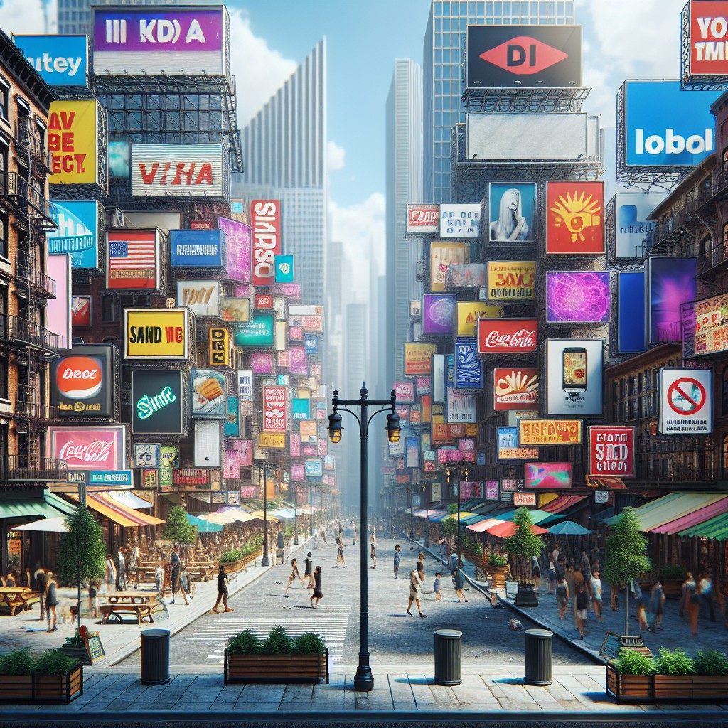 Publicitate outdoor fără avize și cine câștigă din ocupația ilegală a spațiului public